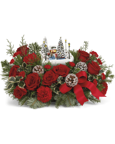 Thomas Kinkade's Oh What Fun Bouquet